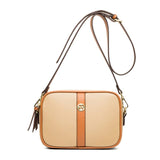 lasanderss.store sac a main cuir Beige Sac à main en cuir véritable