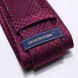 Cravate Bordeaux Élégant