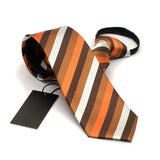 Cravate Mince Élégante 7cm - Fermeture Éclair, Idéale Pour Toutes Occasions