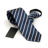 Cravate Mince Élégante 7cm - Fermeture Éclair, Idéale Pour Toutes Occasions