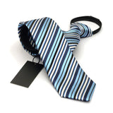 Cravate Mince Élégante 7cm - Fermeture Éclair, Idéale Pour Toutes Occasions