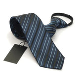 Cravate Mince Élégante 7cm - Fermeture Éclair, Idéale Pour Toutes Occasions