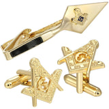Boutons de manchette pince cravate, symbole de boussole carré – Accessoires | lasanderss.store