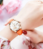 Bracelet - montre mécanique Bracelet cuir et collier pour femme – | lasanderss.store