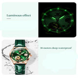 Bracelet - montre mécanique en cuir style tendance pour femmes – | lasanderss.store