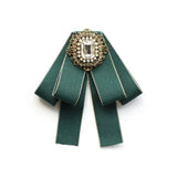 Broche Nœud Papillon Perles Cristal Élégante - Tissu Unisexe – Broches | lasanderss.store