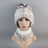 Chapeau et écharpe en fourrure – | lasanderss.store