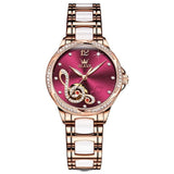 Coffret Montre mécanique luxueuse pour femmes – | lasanderss.store