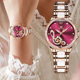 Coffret Montre mécanique luxueuse pour femmes – | lasanderss.store