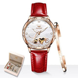 Coffret montre mécaniques Design Romantique bracelet céramique pour femme – | lasanderss.store