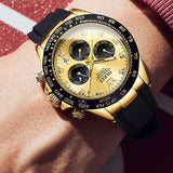 Couple Montres homme et femme assorties, élégantes et modernes – Bracelet silicone affichage lumineux date automatique – | lasanderss.store