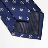 Cravate Homme Bleu Marine Designer - Élégance Professionnelle Premium – Cravate homme | lasanderss.store