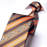 Cravate Marron Homme Élégante - Style Chaleureux et Sophistiqué – | lasanderss.store