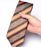 Cravate Marron Homme Élégante - Style Chaleureux et Sophistiqué – | lasanderss.store