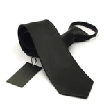 Cravate Mince 7cm Fermeture Éclair - Pratique Élégante Toutes Occasions – | lasanderss.store