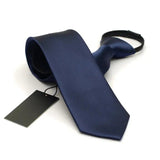 Cravate Mince 7cm Fermeture Éclair - Pratique Élégante Toutes Occasions – | lasanderss.store