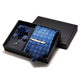 Cravate mouchoir et manchette assortis – coffret cravate | lasanderss.store