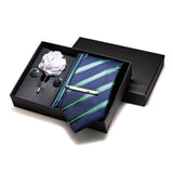 Cravate mouchoir et manchette assortis – coffret cravate | lasanderss.store