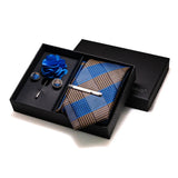 Cravate mouchoir et manchette assortis – coffret cravate | lasanderss.store