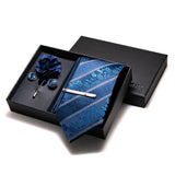 Cravate mouchoir et manchette assortis – coffret cravate | lasanderss.store