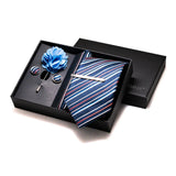 Cravate mouchoir et manchette assortis – coffret cravate | lasanderss.store
