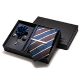 Cravate mouchoir et manchette assortis – coffret cravate | lasanderss.store