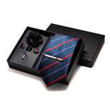 Cravate mouchoir et manchette assortis – coffret cravate | lasanderss.store