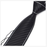 Cravate Noire Slim 7cm Moderne - Élégance Minimaliste Homme – Cravates | lasanderss.store