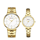Deux montre pour amoureux en acier inoxydable – | lasanderss.store