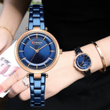 Deux montre pour amoureux en acier inoxydable – | lasanderss.store