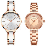 Deux Montre tendance bracelet en céramique – | lasanderss.store