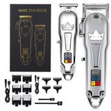 Deux Tondeuse à cheveux et barbe sans fil rechargeable – | lasanderss.store