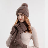 Ensemble Bonnet gants et écharpe acrylique Ultra doux pour femme – | lasanderss.store