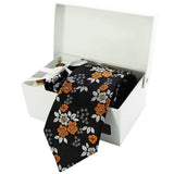 Ensemble Cravate Motif Floral 4 Pièces - Coffret Complet Élégant Homme – Cravate homme | lasanderss.store
