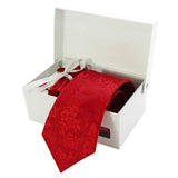 Ensemble Cravate Motif Floral 4 Pièces - Coffret Complet Élégant Homme – Cravate homme | lasanderss.store