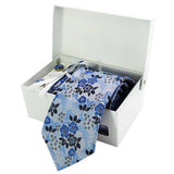 Ensemble Cravate Motif Floral 4 Pièces - Coffret Complet Élégant Homme – Cravate homme | lasanderss.store