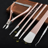 Ensemble de couteaux pédicure et outils de soins des ongles – | lasanderss.store