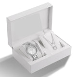 Ensemble montres à Quartz Bracelet collier pour femme – | lasanderss.store
