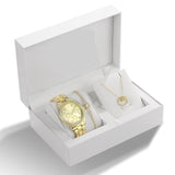 Ensemble montres à Quartz Bracelet collier pour femme – | lasanderss.store