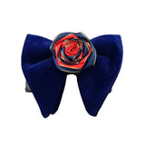 Grand Nœud Papillon Velours Cachemire Fait Main - Unisexe Luxe – Nœuds Papillon | lasanderss.store
