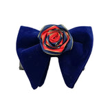 Grand Nœud Papillon Velours Cachemire Fait Main - Unisexe Luxe – Nœuds Papillon | lasanderss.store