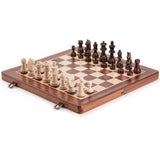 jeu d'échecs de luxe en bois – jeu d'échecs | lasanderss.store
