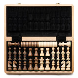 jeu d'échecs de luxe en bois – jeu d'échecs | lasanderss.store