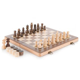 jeu d'échecs de luxe en bois – jeu d'échecs | lasanderss.store