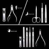 Kit coupe - ongles en acier inoxydable 11 pcs – | lasanderss.store