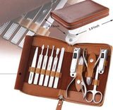 Kit coupe - ongles en acier inoxydable 11 pcs – | lasanderss.store