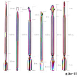 Kit d'outils de manucure en acier inoxydable – | lasanderss.store