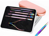 Kit d'outils de manucure en acier inoxydable – | lasanderss.store