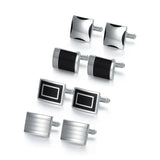 Lot 4 Paires Boutons Manchette Homme – Accessoires | lasanderss.store