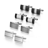 Lot 4 Paires Boutons Manchette Homme – Accessoires | lasanderss.store